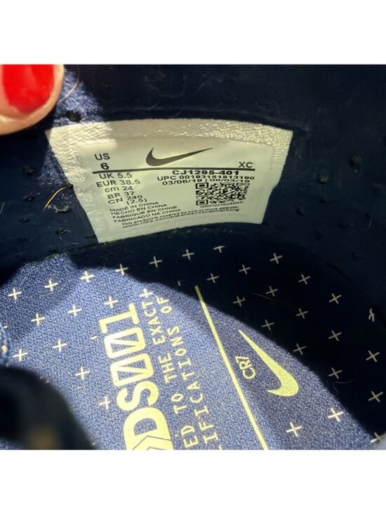 Nike Mercurial Vapor 13 Elite FG MDS001 CR7 CJ1295-401 US 6  UK 5.5 main image 9